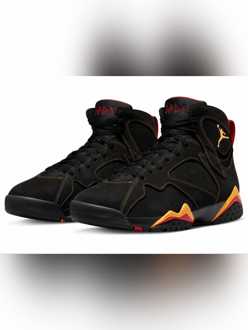 Nike Air Jordan 7 Retro Citrus 2022 Sneaker Tennis Shoe High-Top Black 6.5 Y 8 W